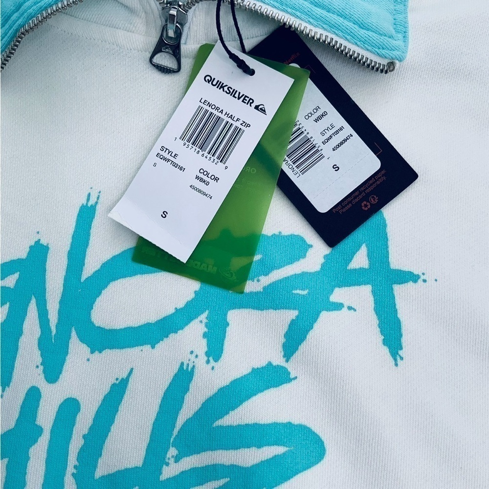 Quiksilver x Stranger Things Lenora Hills Half-Zip Sweatshirt - Picture 7 of 11